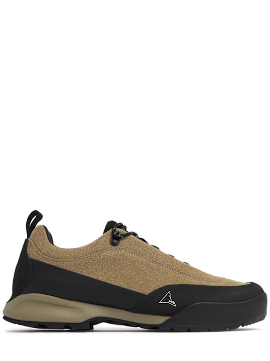 Roa: Cingino sneakers - Sand/Black - men_0 | Luisa Via Roma