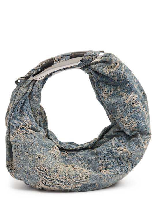 Diesel: Medium Scrunch-D shoulder bag - women_0 | Luisa Via Roma