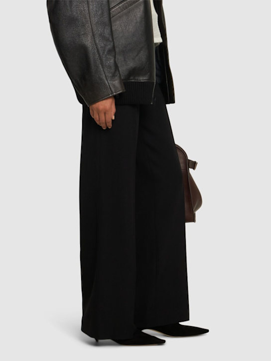 The Row: 35毫米Uxor麂皮及踝靴 - 黑色 - women_1 | Luisa Via Roma