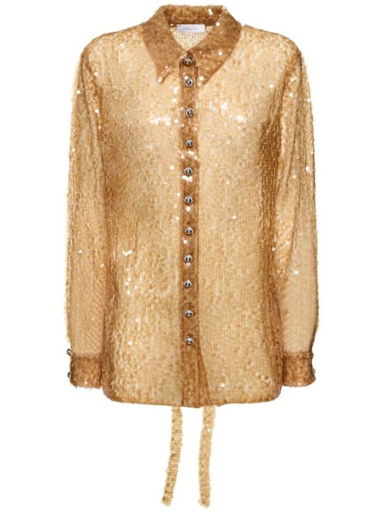 Sequined shirt - Thumbnail 1