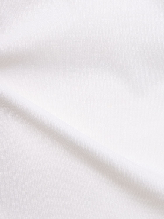 Flore Flore: Steffi Longsleeve organic cotton t-shirt - White - women_3 | Luisa Via Roma