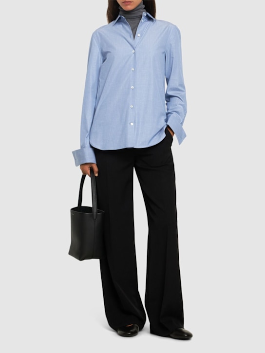 Metis cotton poplin shirt - Thumbnail 2