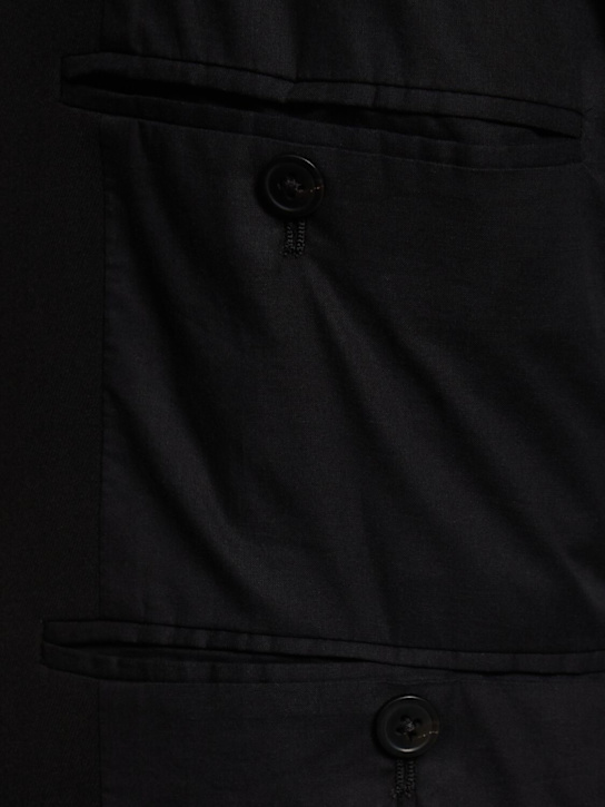 Ann Demeulemeester: Anthoon tailored wool blend blazer - men_5 | Luisa Via Roma