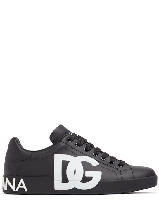 Dolce&Gabbana: Portofino sneakers - men_0 | Luisa Via Roma