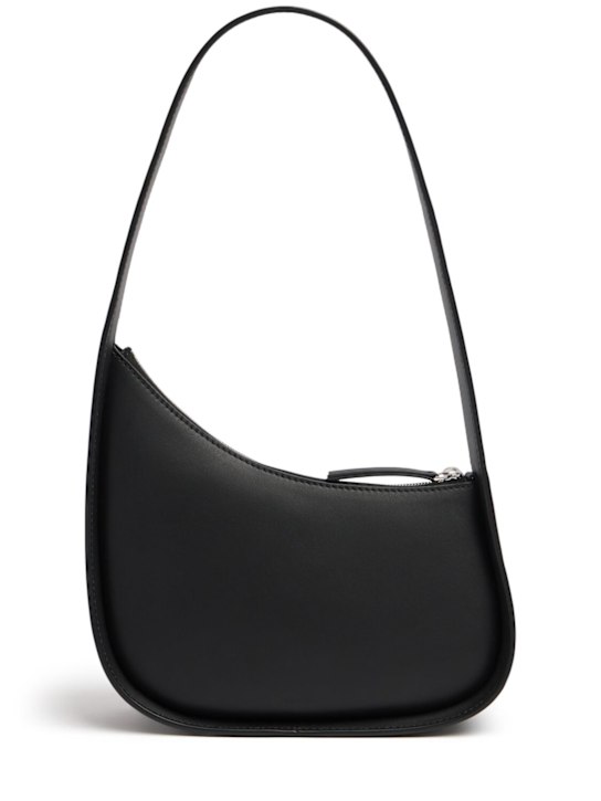 The Row: Half Moon smooth leather shoulder bag - women_0 | Luisa Via Roma