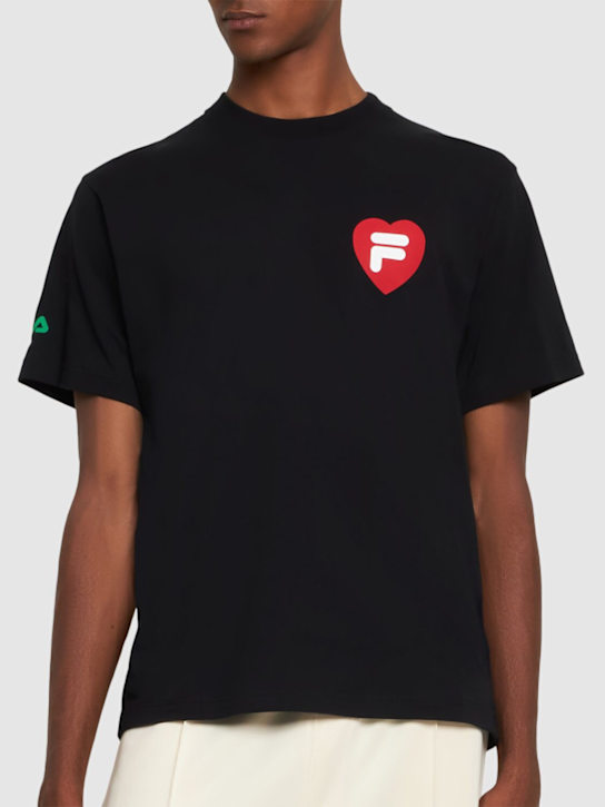 FILA +: F+ Adoro t-shirt - Jet Black - men_2 | Luisa Via Roma