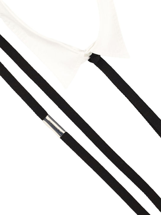 Ann Demeulemeester: Shirt collar - White - men_1 | Luisa Via Roma