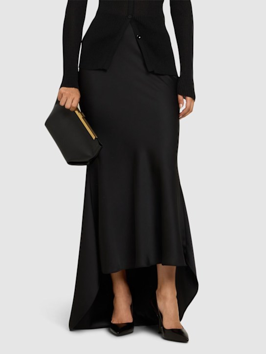 Moschino: 100mm Leather pumps - women_1 | Luisa Via Roma