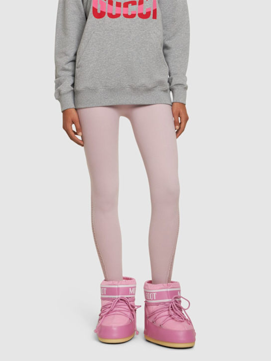 Moon Boot: Low Icon nylon moon boots - Pink - women_1 | Luisa Via Roma