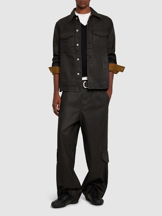 Dries Van Noten: Valashe cotton casual jacket - men_1 | Luisa Via Roma