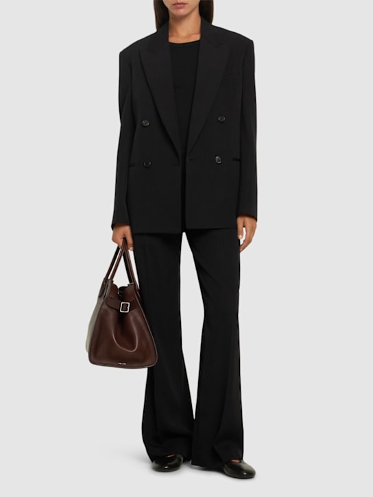 Giacca sandon in grain de poudre - The Row - Donna  | Luisaviaroma