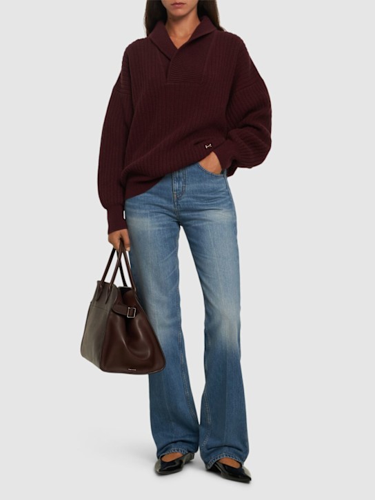 Julia high rise slim leg denim jeans - Thumbnail 2