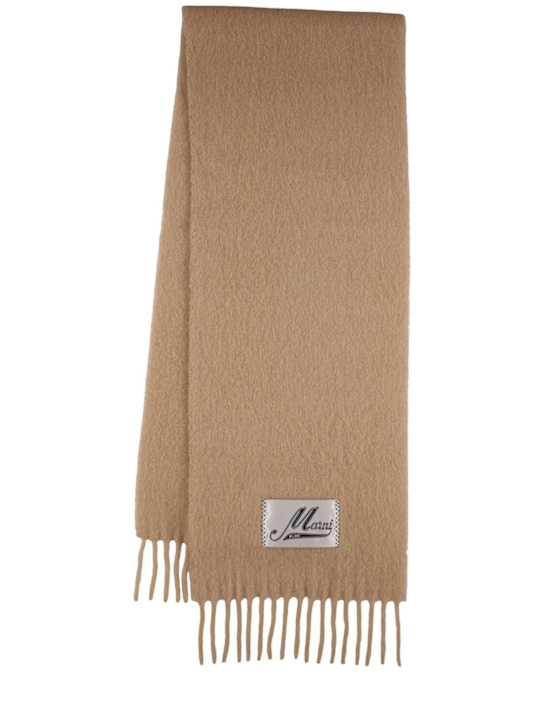 Marni: Brushed alpaca scarf - women_0 | Luisa Via Roma
