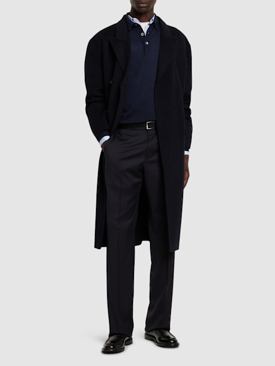 Lardini: Fine wool pants - men_1 | Luisa Via Roma