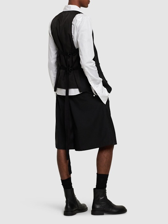 Ann Demeulemeester: Gilet Juikko in lana - men_1 | Luisa Via Roma