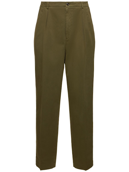 CELLAR DOOR: Lucio cotton blend pants - men_0 | Luisa Via Roma