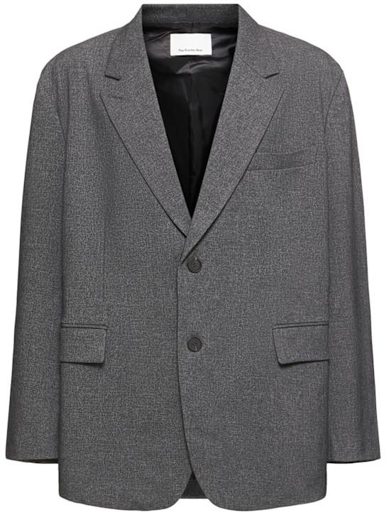 The Frankie Shop: Beo tech blend blazer - men_0 | Luisa Via Roma