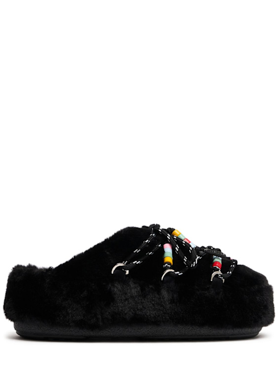 Moon Boot: Icon synthetic loafers w/ beads - women_0 | Luisa Via Roma
