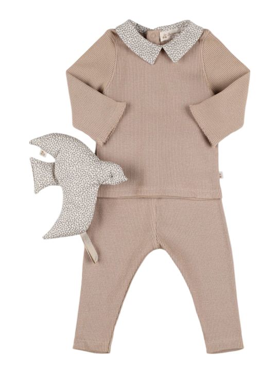 Bonpoint: コットンジャージートップ, パンツ, トイ - kids-girls_0 | Luisa Via Roma