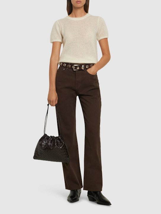 Dunst: Essential straight full length jeans - women_1 | Luisa Via Roma