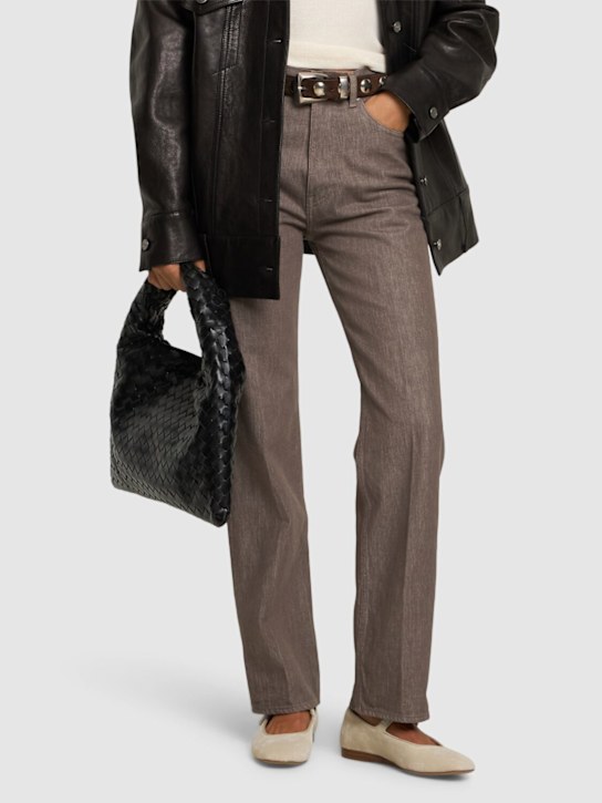 Le Monde Beryl: 5mm Classic velvet Mary Jane flats - women_1 | Luisa Via Roma