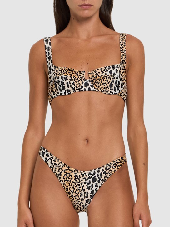 Reina Olga: Brigitte underwired printed bikini - Leopard - women_1 | Luisa Via Roma