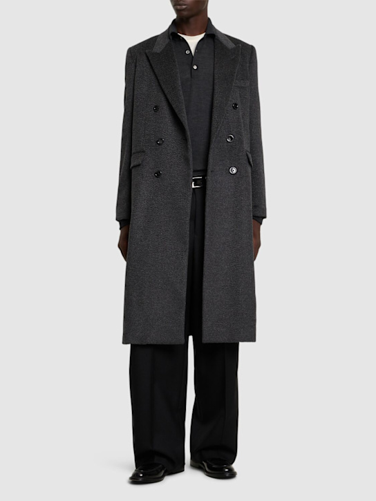 Lardini: Attitude wool & alpaca coat - men_1 | Luisa Via Roma