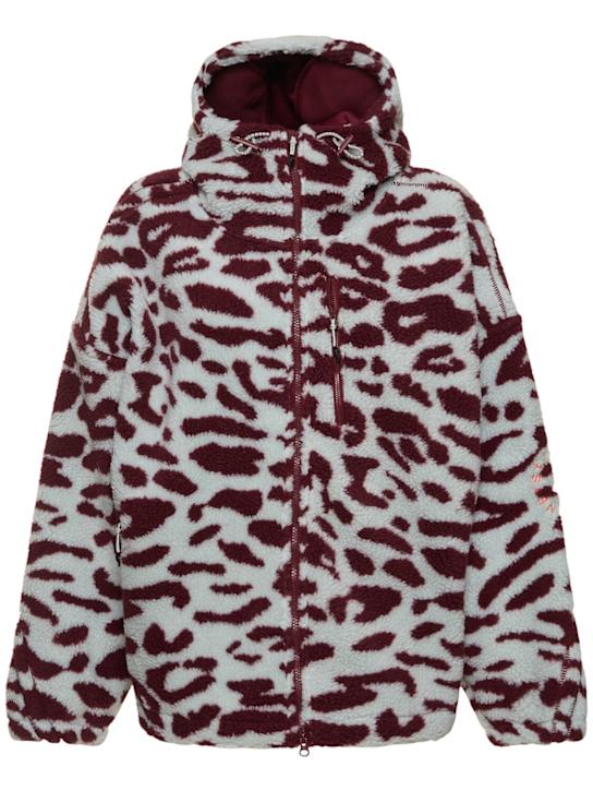 adidas By Stella McCartney: Jacquard fleece jacket - women_0 | Luisa Via Roma