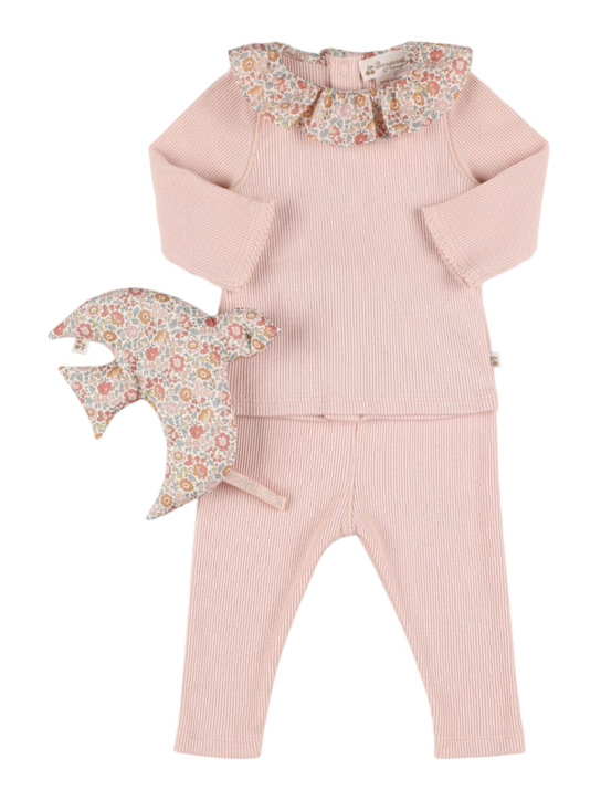 Bonpoint: コットンジャージートップ, パンツ, トイ - kids-girls_0 | Luisa Via Roma