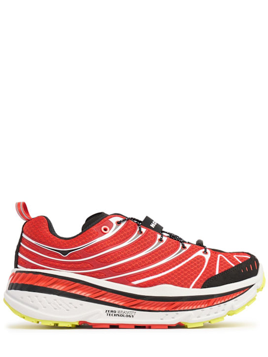 Hoka: Stinson Evo OG sneakers - Habanero/Black - women_0 | Luisa Via Roma