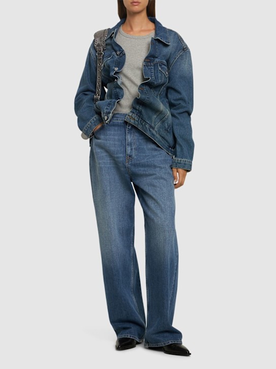 Y/PROJECT: Denim wire jacket - women_1 | Luisa Via Roma