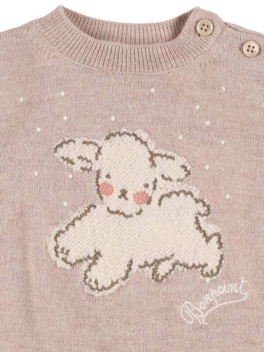 Bonpoint: ウールニットセーター - kids-girls_1 | Luisa Via Roma