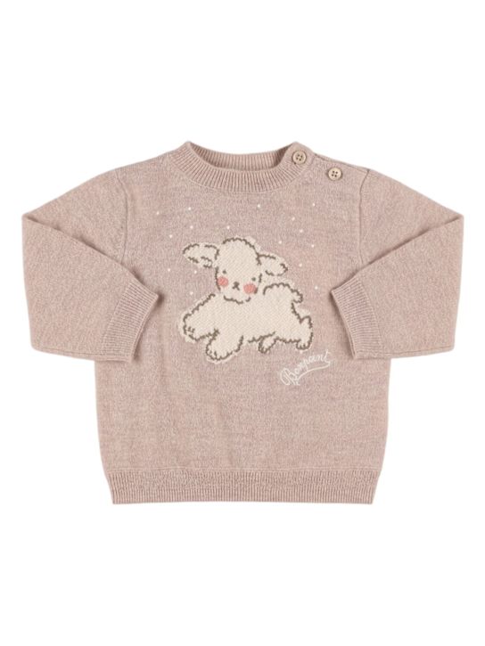 Bonpoint: ウールニットセーター - kids-girls_0 | Luisa Via Roma