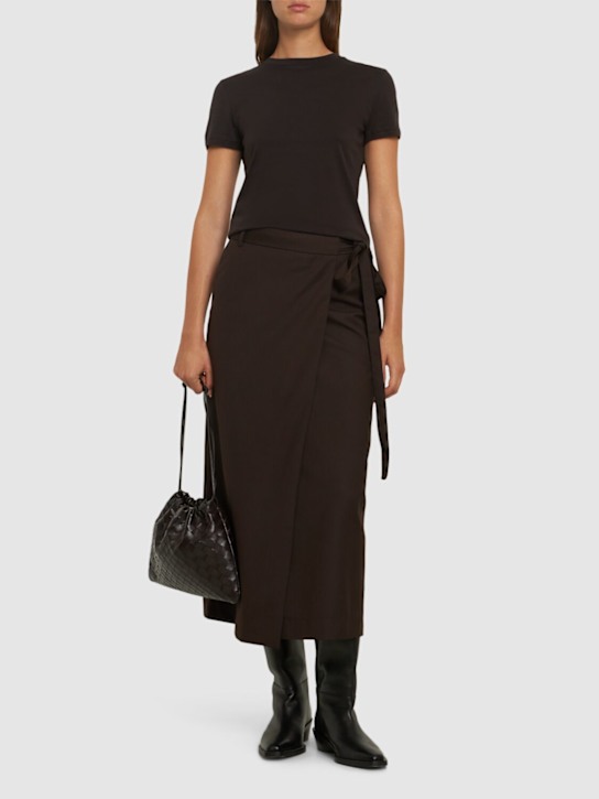 Dunst: Maxi tie skirt - women_1 | Luisa Via Roma
