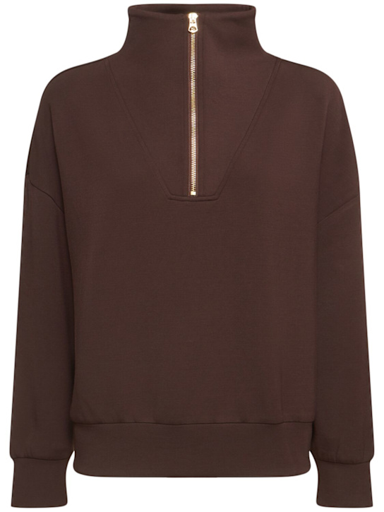 Varley: Hawley ハーフジップニットセーター - women_0 | Luisa Via Roma
