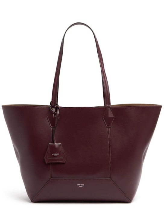 Jimmy Choo: Medium Diamond leather tote bag - women_0 | Luisa Via Roma