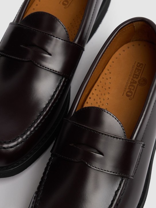 Sebago: Ryan brushed leather loafers - men_3 | Luisa Via Roma