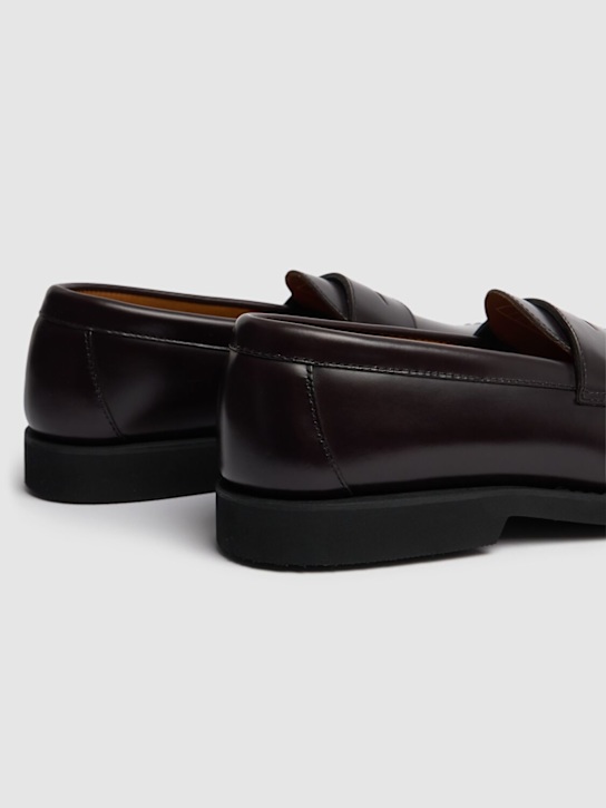 Sebago: Ryan brushed leather loafers - men_4 | Luisa Via Roma