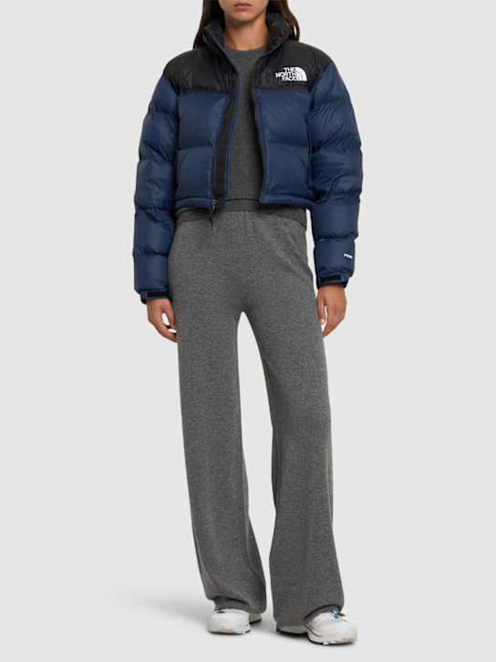 The North Face: Nuptse cropped down jacket - women_1 | Luisa Via Roma