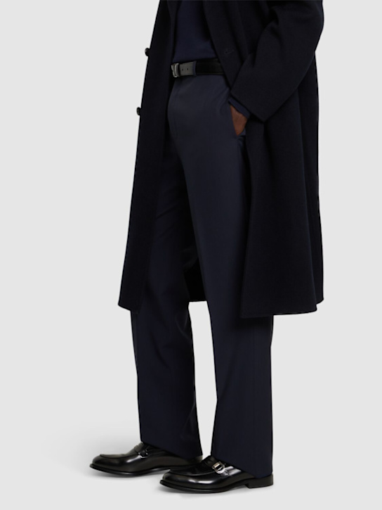 Ferragamo: Canada leather loafers - men_1 | Luisa Via Roma