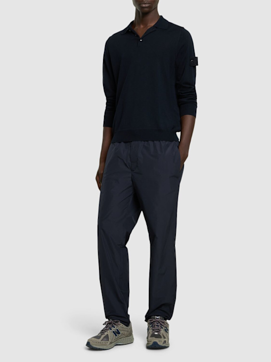 Stone Island: Ghost polo neck sweater - men_1 | Luisa Via Roma