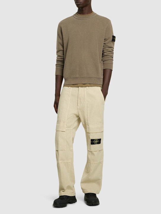 Stone Island: Crewneck sweatshirt - men_1 | Luisa Via Roma