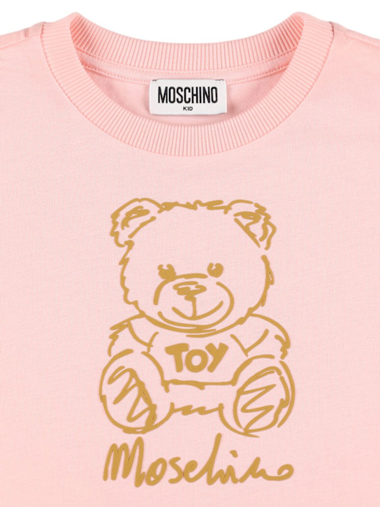 Moschino: コットンジャージーTシャツ 2点セット - kids-boys_1 | Luisa Via Roma