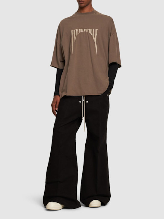 Rick Owens: T-shirt Tommy T Porterville in cotone - men_1 | Luisa Via Roma