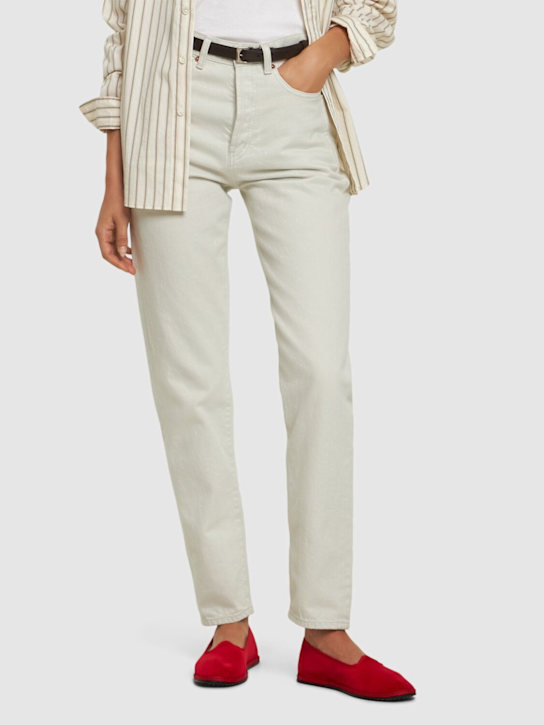 Vibi Venezia: Chaussures sans lacets en velours Rosso 10 mm - women_1 | Luisa Via Roma