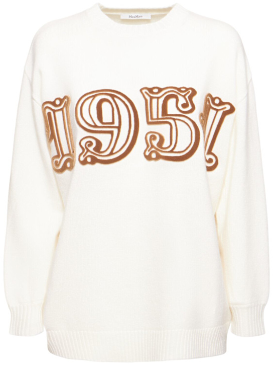 Max Mara: Fido ウール＆カシミアニットセーター - women_0 | Luisa Via Roma