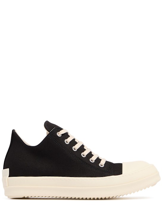 Rick Owens DRKSHDW: Sneaks デニムスニーカー 20mm - women_0 | Luisa Via Roma