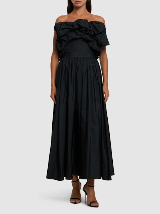 Elie Saab: Taffeta maxi skirt - women_1 | Luisa Via Roma