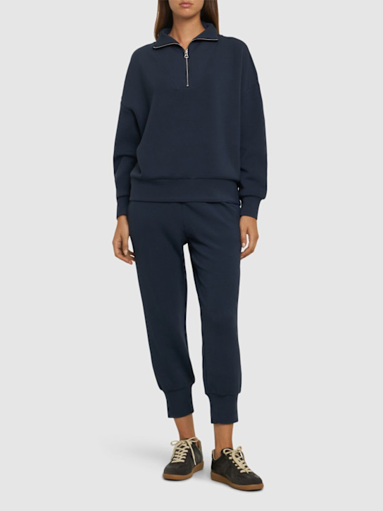 Varley: Hawley half zip knit sweater - women_1 | Luisa Via Roma