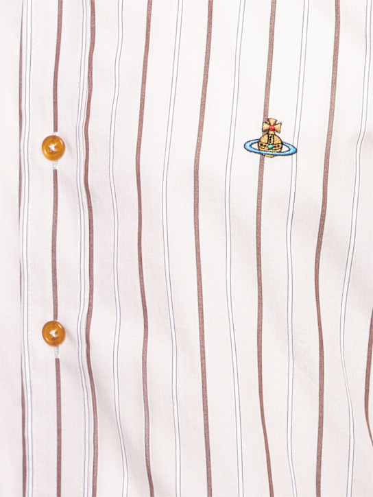 Vivienne Westwood: 2-Knopf-Shirt „Krall“ - Beige - men_1 | Luisa Via Roma